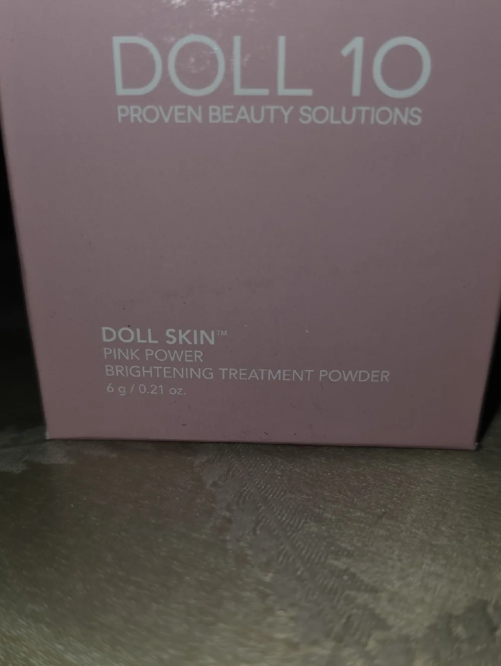 Doll Skin Pink Power Brightening Treatment Powder